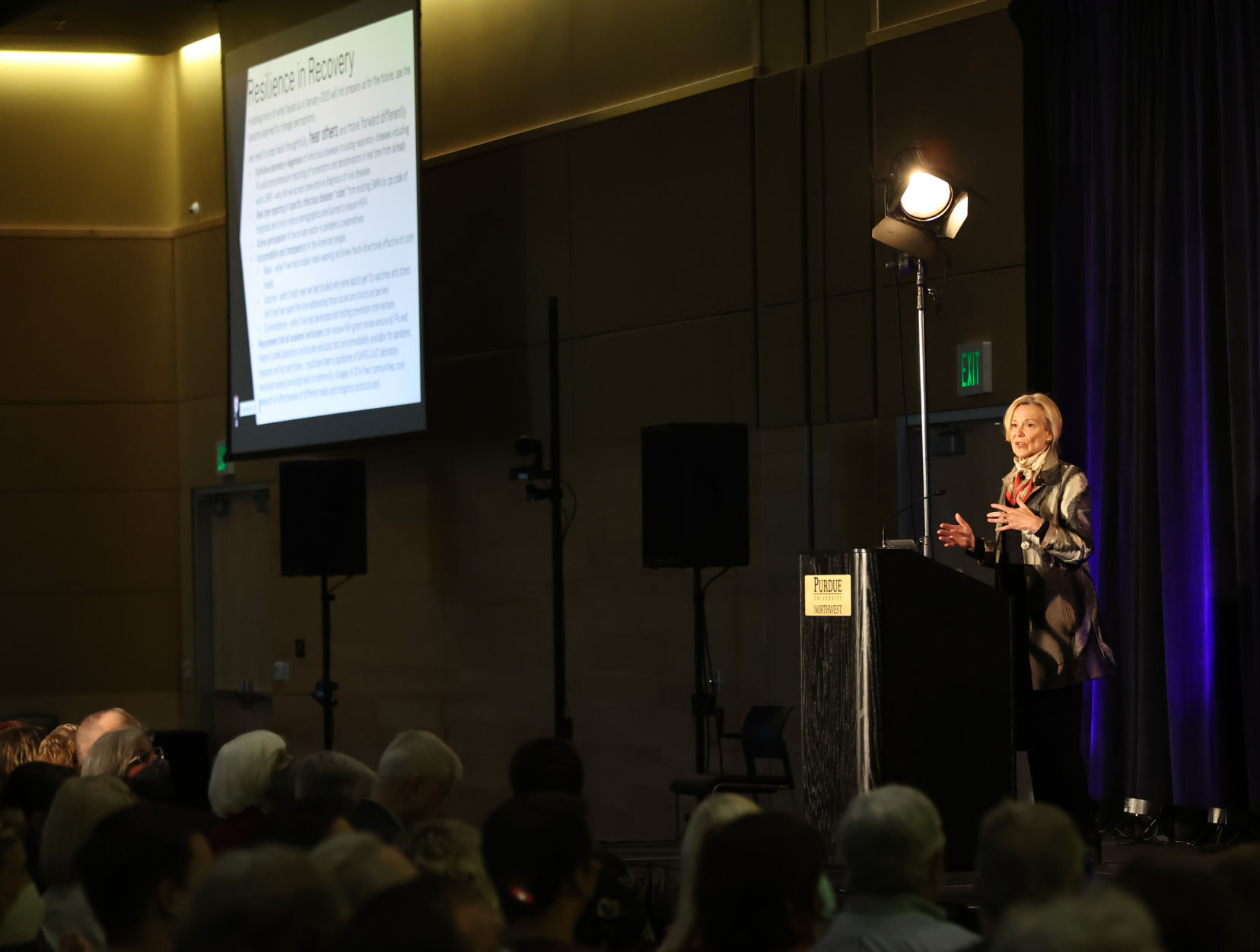 Deborah Birx's program "An Overview of the Pandemic from the Inside"